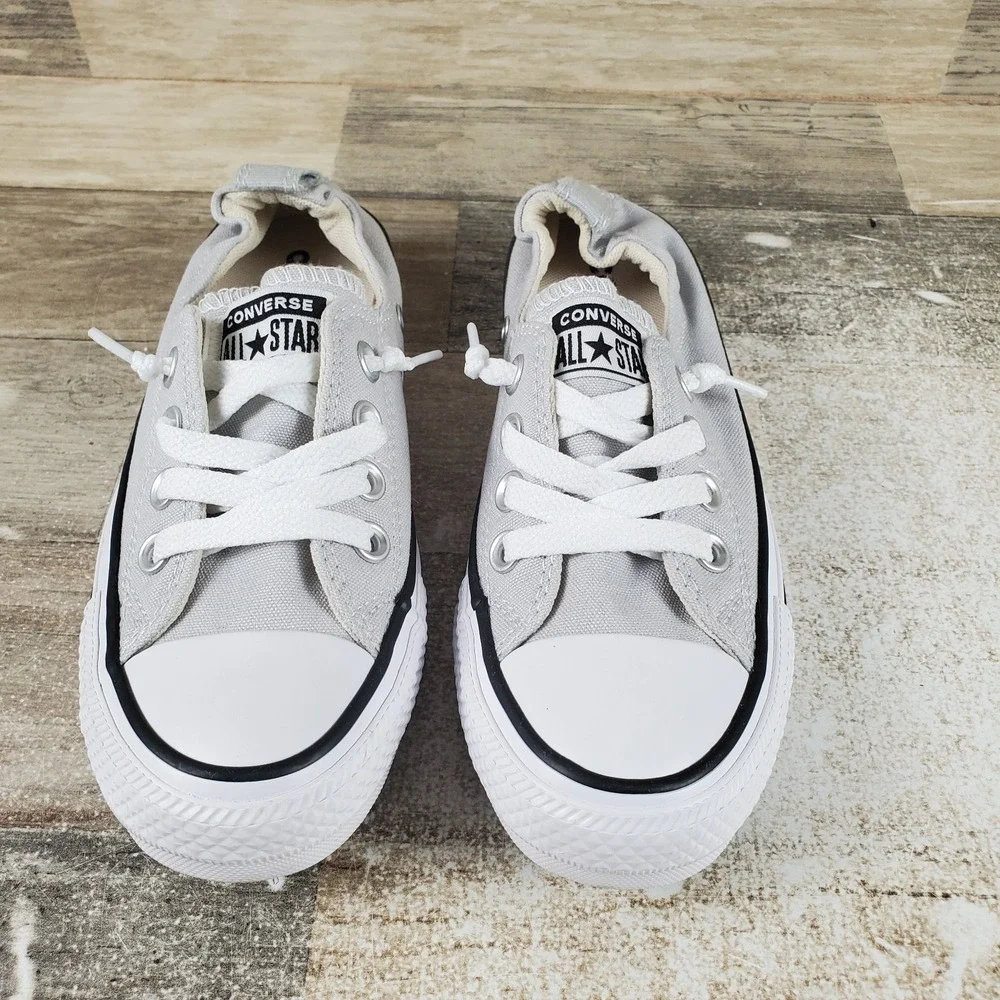 Converse Chuck Taylor All Star Shoreline Womens Shoes Sz 5 Cloud Gray Sneakers - Picture 2 of 12